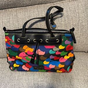 Dooney & Bourke Multicolor Duck Satchel